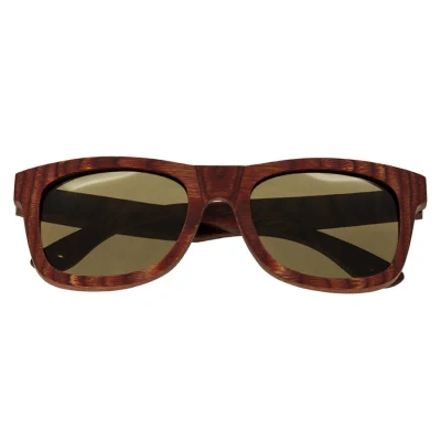 Spectrum Irons Wood Sunglasses In Brown / Cherry / Spring
