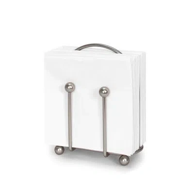 Spectrum Pantry Works Arch Napkin Holder In Satin Nickel