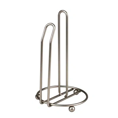 Spectrum Pantry Works Deluxe Paper Towel Holder In Satin Nickel