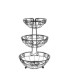 Spectrum Scroll Arched 3-tier Server In Black