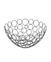 Spectrum Shapes Circles Fruit Bowl In Black