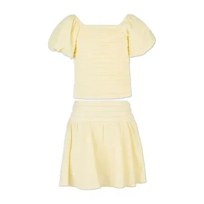 Speechless Big Kid Girls 2-pc. Skirt Set In Yellow