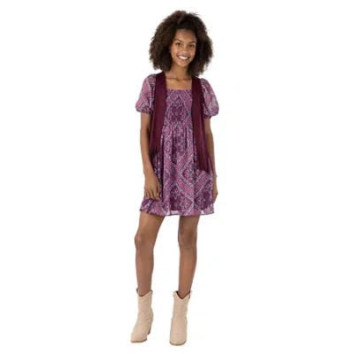 Speechless Big Kid Girls 2-pc. Dress Set In Purple