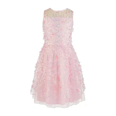 Speechless Big Kid Girls A-line Dress In Pink