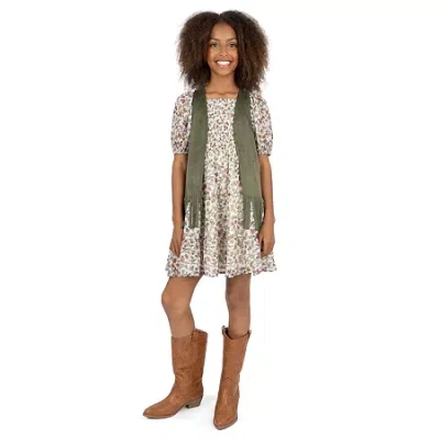 Speechless Big Kid Girls Animal 2-pc. Dress Set In Multi