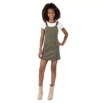 Speechless Big Kid Girls Dress Set In Green