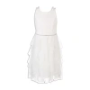 Speechless Big Kid Girls Embellished Sleeveless Party Dress In White
