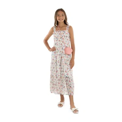 Speechless Big Kid Girls Floral Maxi Dress In Multi