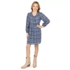 Speechless Big Kid Girls Long Sleeve A-line Dress In Blue