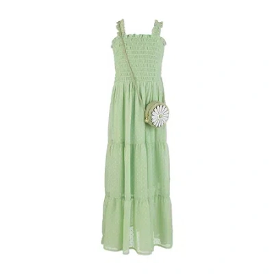 Speechless Big Kid Girls Maxi Dress In Green