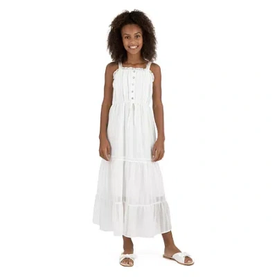 Speechless Big Kid Girls Plus Maxi Dress In White