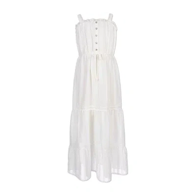 Speechless Big Kid Girls Plus Maxi Dress In White