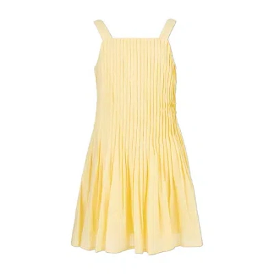 Speechless Big Kid Girls Plus Sleeveless A-line Dress In Yellow