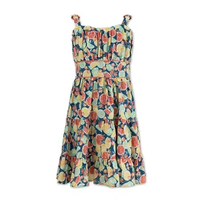 Speechless Big Kid Girls Sleeveless A-line Dress In Multi