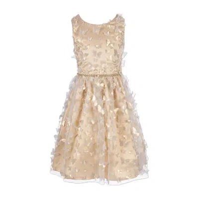 Speechless Big Kid Girls Sleeveless A-line Dress In Yellow