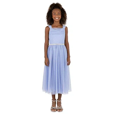 Speechless Big Kid Girls Sleeveless Fit + Flare Dress In Blue