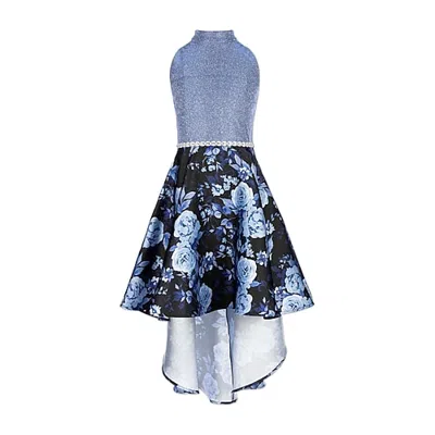 Speechless Big Kid Girls Sleeveless Fit + Flare Dress In Blue