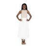 Speechless Big Kid Girls Sleeveless Maxi Dress In White