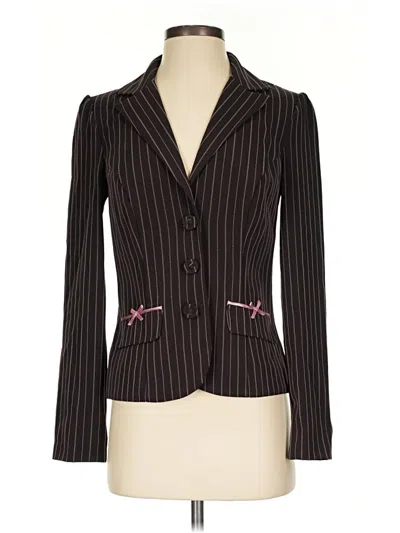 Pre-owned Speechless Blazer Jacket In Black