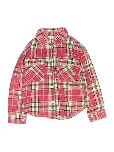 Pre-owned Speechless Kids' Cardigan Sweater In Pink