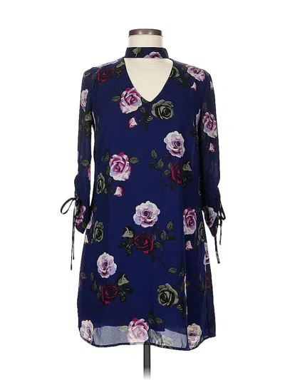 Pre-owned Speechless Casual Dress In Blue