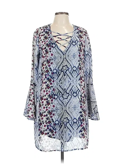 Pre-owned Speechless Casual Dress In Blue