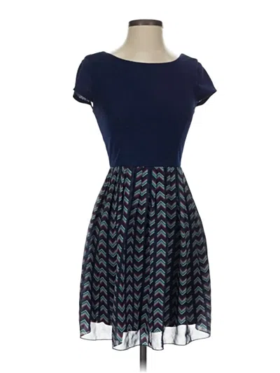 Pre-owned Speechless Casual Dress In Blue