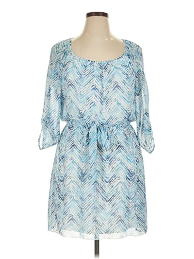 Pre-owned Speechless Casual Dress In Blue