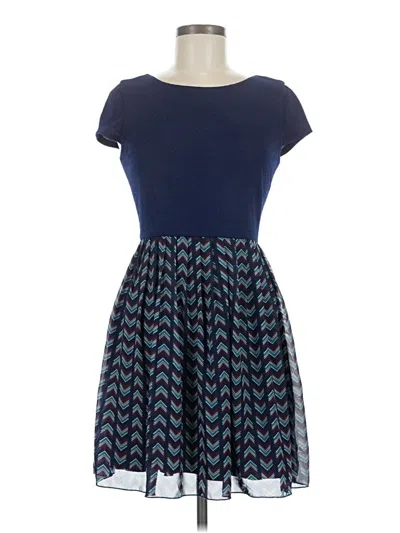 Pre-owned Speechless Casual Dress In Blue