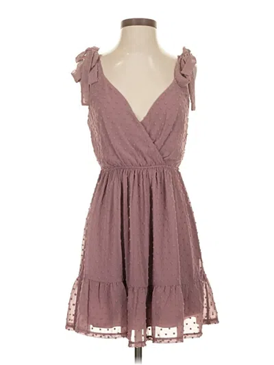 Pre-owned Speechless Casual Dress In Brown