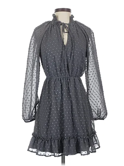 Pre-owned Speechless Casual Dress In Gray