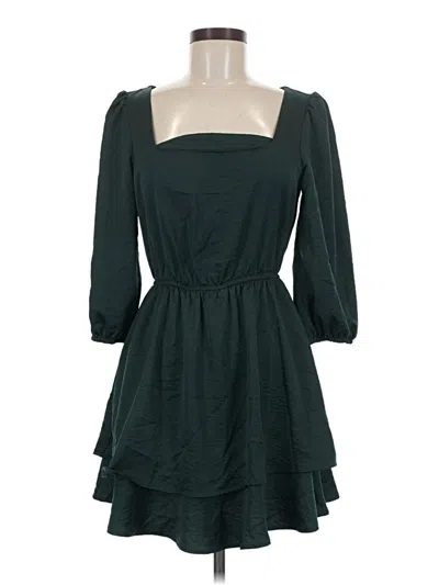 Pre-owned Speechless Casual Dress In Green