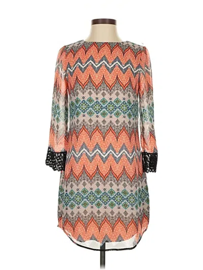 Pre-owned Speechless Casual Dress In Orange