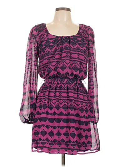Pre-owned Speechless Casual Dress In Purple