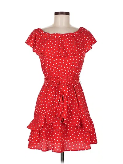Pre-owned Speechless Casual Dress In Red