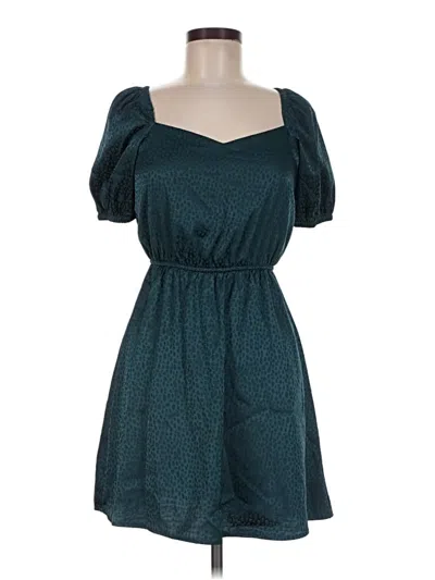 Pre-owned Speechless Casual Dress In Teal