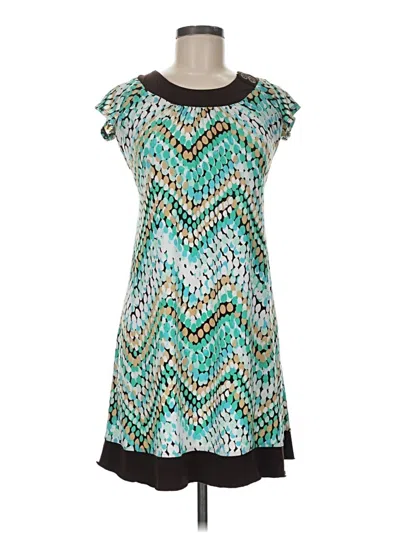 Pre-owned Speechless Casual Dress In Teal