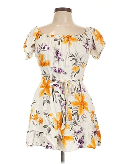 Pre-owned Speechless Casual Dress In Yellow