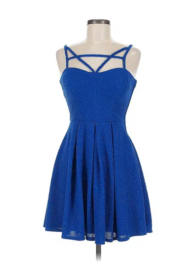 Pre-owned Speechless Cocktail Dress In Blue