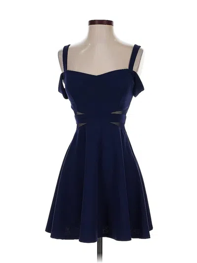 Pre-owned Speechless Cocktail Dress In Blue