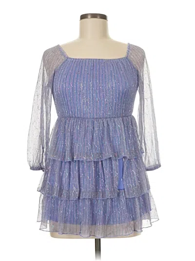 Pre-owned Speechless Cocktail Dress In Blue