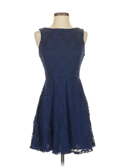Pre-owned Speechless Cocktail Dress In Blue