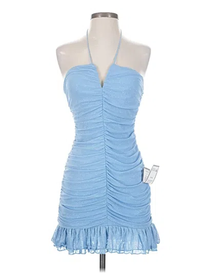 Speechless Cocktail Dress In Blue