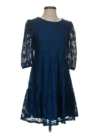 Speechless Cocktail Dress In Blue