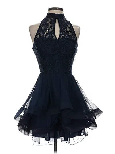 Pre-owned Speechless Cocktail Dress In Blue