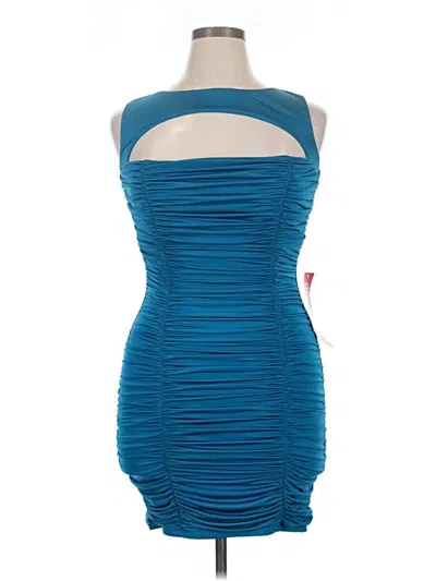 Speechless Cocktail Dress In Blue