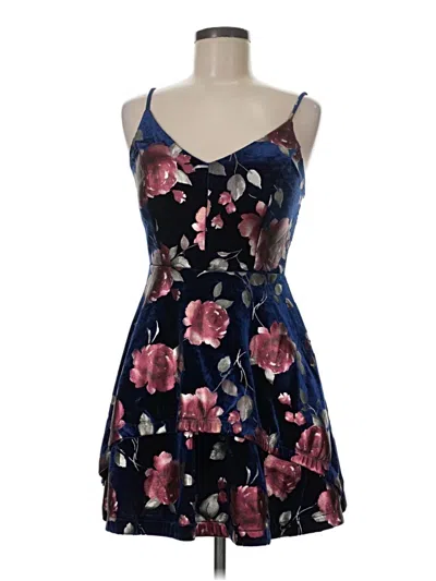 Pre-owned Speechless Cocktail Dress In Blue