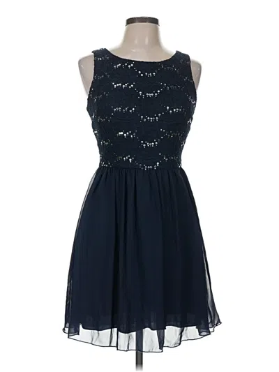 Pre-owned Speechless Cocktail Dress In Blue