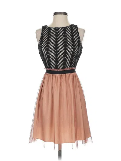 Pre-owned Speechless Cocktail Dress In Brown