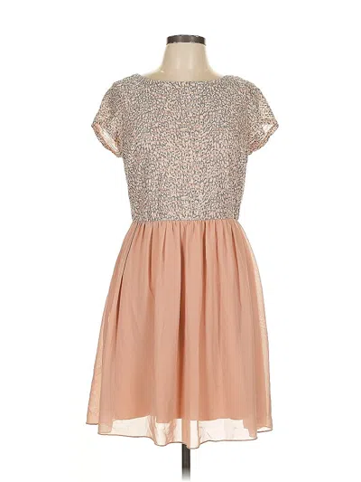 Pre-owned Speechless Cocktail Dress In Brown